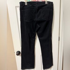 LRL Lauren Jeans Co. Ralph Lauren Women’s Black Corduroy Pants